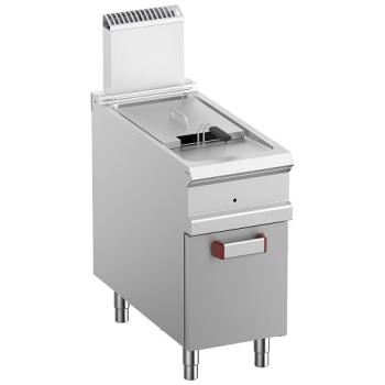 G9/F18A4-N (25) Gasfritteuse 1 Becken 18 Lit. (18 kW), auf Unterschrank