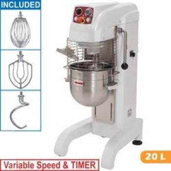 HBM-20M/VV (25) Planeten Rührmaschine Planetenmixer, 20Liter variable Geschwindigkeit