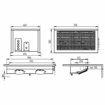 HP75M-2P (25) Bi-Block Split-Kühl-Aggregate