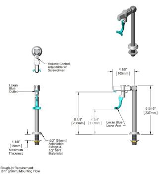 T&S 20930013 5GF-8P (25) Wasserspender Glasfüller