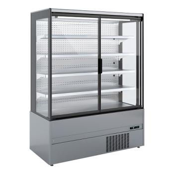 MML20-FX (25) Imola Wandkühlregal, Selbstbedienung, Flügeltüren - FULL INOX