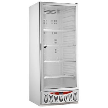PFV55-R6G (25) Jumbo Line Glastür-Kühlschrank mit Umluft, 525 Liter, GN2/1+600x400, weiß