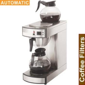 PCF-A2/F (25) Filter Kaffeemaschine - 1-gruppig + 2 Wärmhalteplatten, Festwasseranschluß