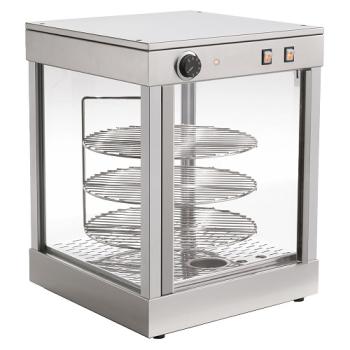 PIZZA/D38 PIZZAROTO (25) Pizzavitrine Wärmevitrine rotativen D. 380 mm