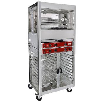 RPB-5C (25) Elektro Grillgerät-Hänchengrill, Drehbar, 25 Hähnchen