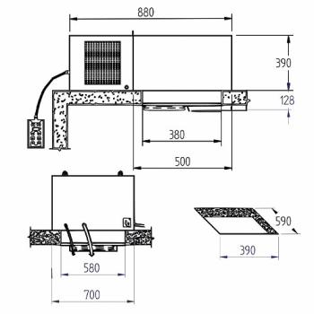 SN170M-2L-R2 SN170M-2L (25) Stopfer Tiefkühlaggregat "Dachmontage" Monoblock