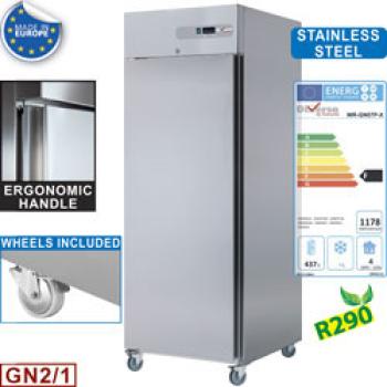 WR-GN07P-X/R2 (25) Kühlschrank Umluft 700 Liter 1 Tür GN 2/1, auf Rädern
