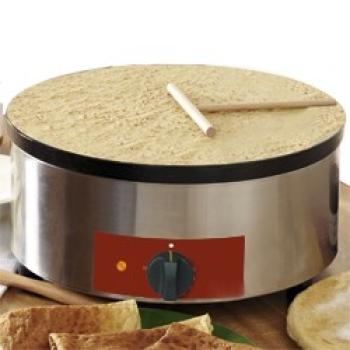 BRET/1G-HR (25) Gas Crepiere 1 PLATTE Ø 400mm "emailliert
