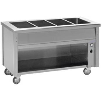 BT8 (25) EG8 Bain-Marie Element auf offenem Unterbau 2 GN 1/1