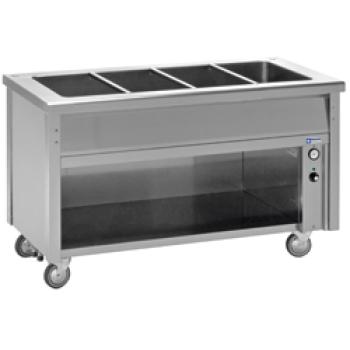BT23 (25) EGB23 Bain-Marie Element auf offenem Unterbau 6 GN 1/1