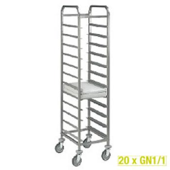 CG120/B (25) Transport-Tablettwagen für Bleche 20x GN 1/1