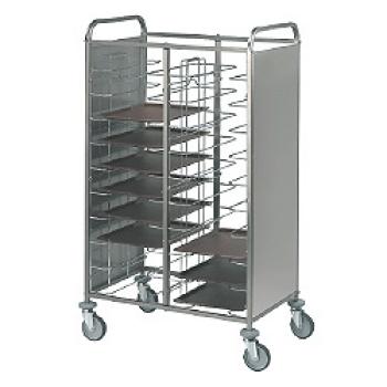 CV24/12 (25) Tablettwagen "Universal" 2x 12 Level