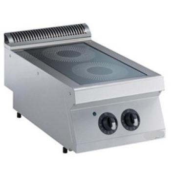 E17/2VC4T-N (25) Elektroherd 2 Cerankochflächen