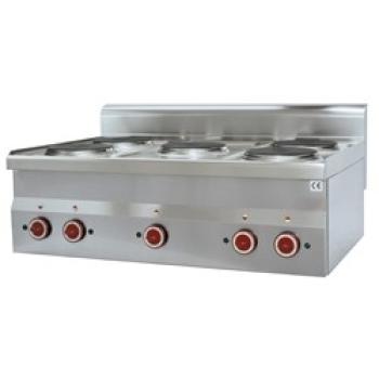 E60/5P9T-N (25) Elektroherd 5 Platten Tischgerät, 90x60x28