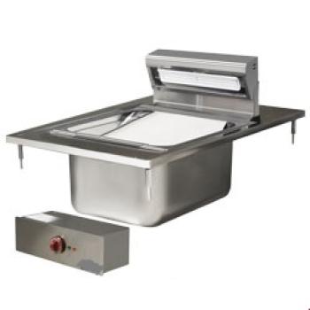 EDI/SF4 (24) Drop-In Frittenwanne für Pommes Frites GN1/1, Einbaugerät