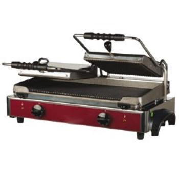 WR-GR82-62 GR82 (25) Panini Kontaktgrill DOPPELT, gerillte Platte oben und unten