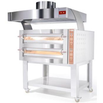 KGD6/AS-LDPS (24) Haube "mit Motor", Ofen "extra large" 6 & 12 Pizzen