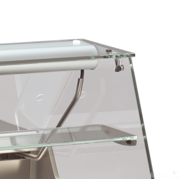 Super 1250 23131126 (25) K Mehrzweckvitrine mit stiller Kühlung, 1256x939xh530