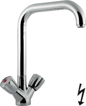 122.261.1M5.0PG VS.122.261.1M5EY (25) KN Niederdruck Spültischbatterie 1/2'' drucklos