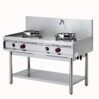 WGL2-13 (25) Wok Herd, 2 Brenner, 2x13 kW