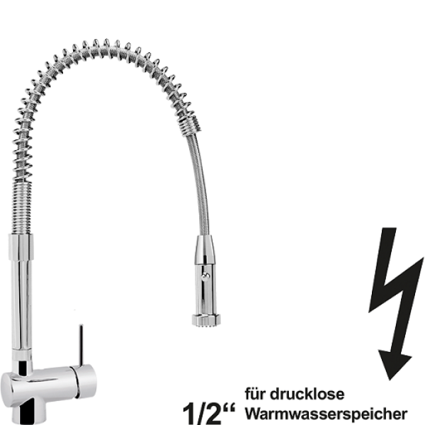 100.00H.HS1.YVE (25) KN Geschirrwaschbrause Niederdruck
