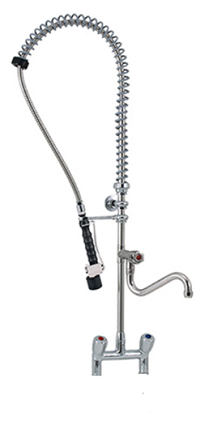 PREMIUM 20922037 3E.3079.4L.11 (25) 2- Loch Geschirrwaschbrause mit Low-Flow Brausekopf Wasser- u. Energiesparbrause