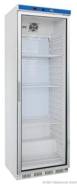 402GU 347408 (25) K Glastürkühlschrank Umluft 400 lt, 60x60x185