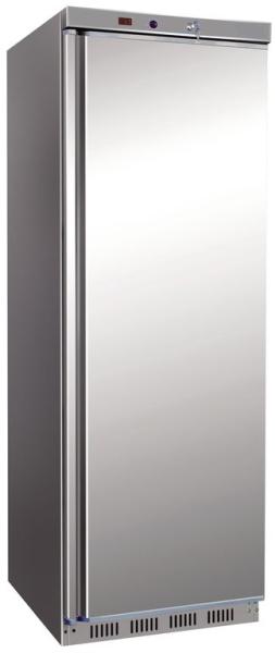 402TK CHR 347416 (25) K Tiefkühlschrank-Gefrierschrank, statisch, 400 Liter. Außen aus Edelstahl