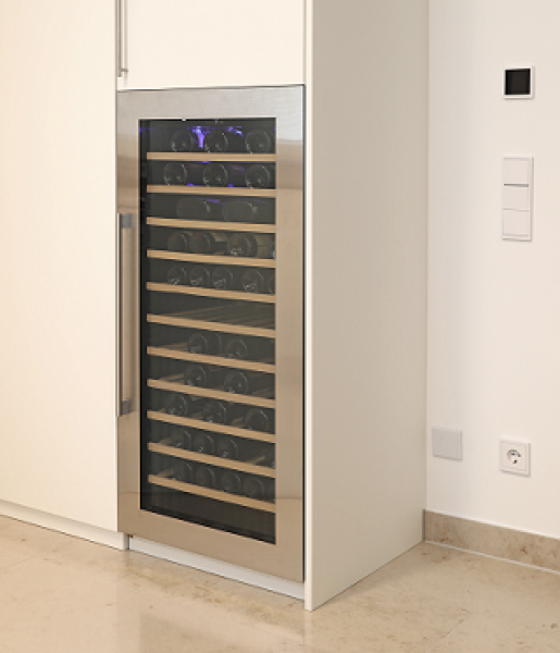 VINO 300 529300 (25) K Glastür-Weinkühlschrank für die Präsentation und Lagerung