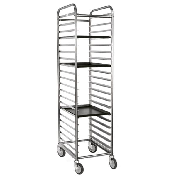 CP120/B (25) Transport-Tablettwagen für Bleche 20x 600x400