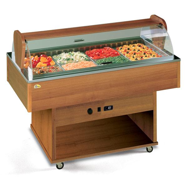 DELIZIE SS Colibri 23202009 (25) TEC Buffetvitrine mit gekühlter Wanne