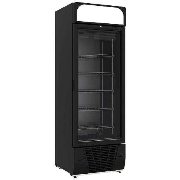 CLN53-SB (25) Glastür Tiefkühlschrank, 496 Liter