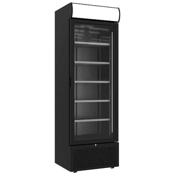 CLP52-SB (25) Umluft Glastür Kühlschrank,  494 Liter