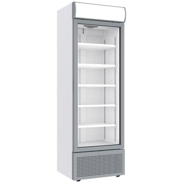 CLP52-SW E50PC/R6 (25) Umluft Glastür Kühlschrank, 494 Liter
