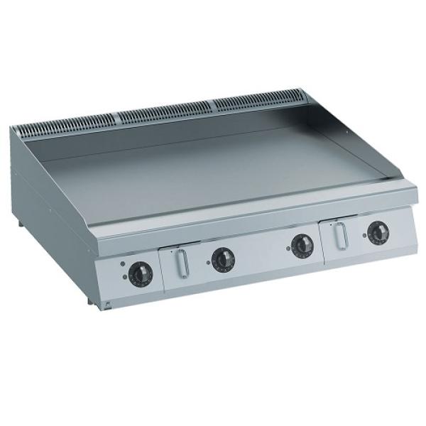 E22/PLNC12-HP (25) Elektro Grillplatte glatt HP, Nitro chrom -TOP-