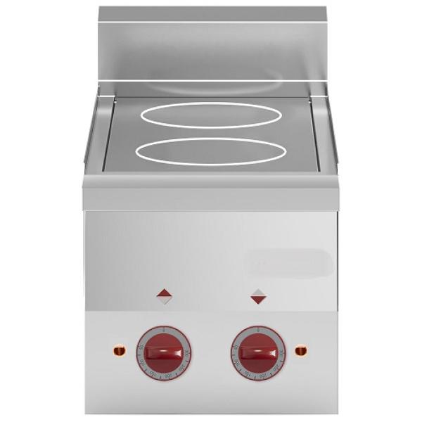 E60/2VC3T-N (25) Elektroherd 2 Cerankochflächen -Top-