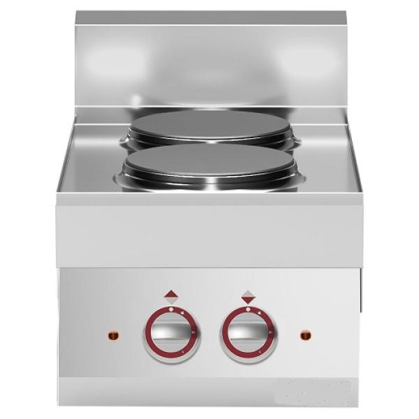 E65/2P4T-N (25) Elektroherd 2 Platten -Top-