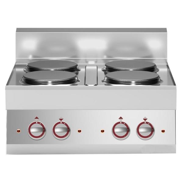 E65/4P7T-N (25) Elektroherd 4 Platten -Top-