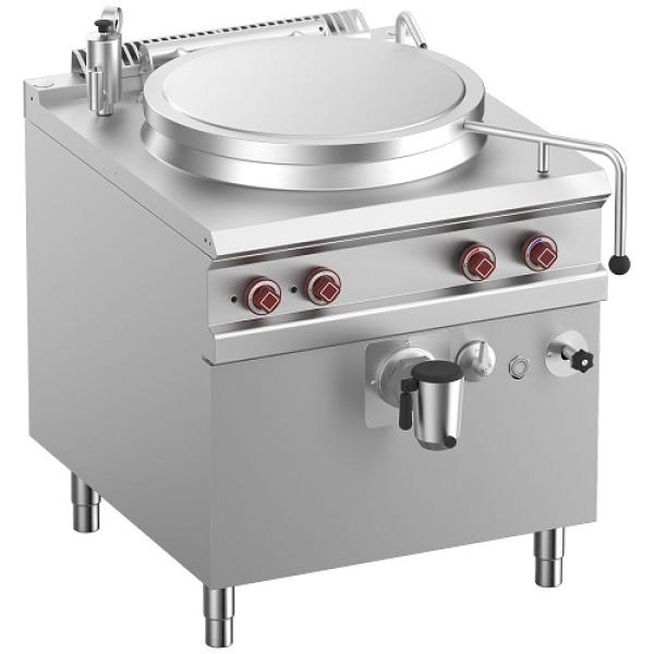 E9/M10I8-N (25) Elektro Kochkessel indirekt beheizt, 100 Liter, auf Unterbau