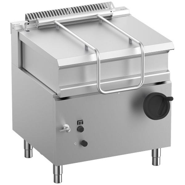 G7/BRI8-N (25) Gas Kippbratpfanne mit Edelstahlbecken, Kapazität 50 Liter, 70x70x85