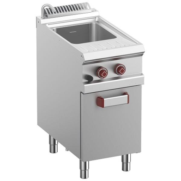 G7/CPA4-N (25) Gas-Nudelkocher, 1 Becken, 26 Lt. (s/Körbe) auf Unterbau