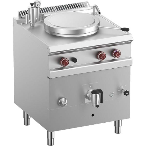 G7/M50I7-N (25) Gas Kochkessel 50 Liter, indirekt beheizt, 70x70x85