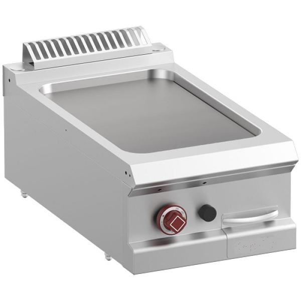 G7/PL4T-N (25) Gas Grillplatte, glatt Tischgerät, 40x70x25