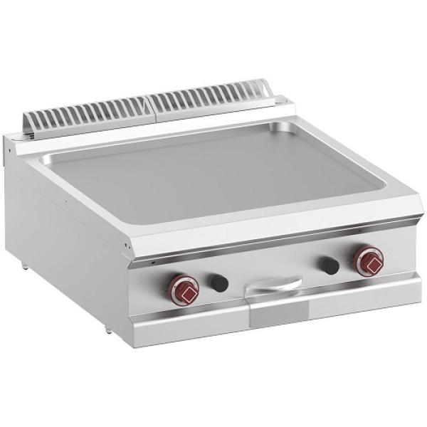 G7/PL7T-N (25) Gas Grillplatte glatt Tischgerät; 70x70x25