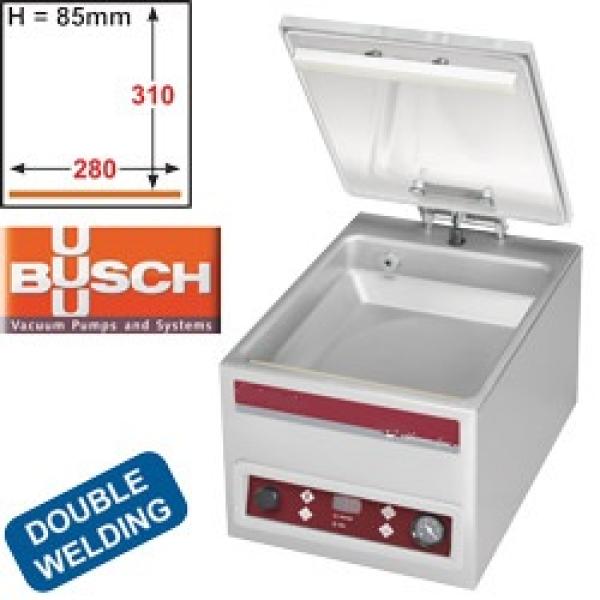GA-80/S MINI JUMBO (25) Vakuum-Maschine (4m3/Std) Schweißbalken 280mm