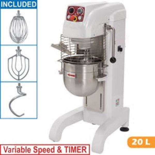 HBM-20M/VV (25) Planeten Rührmaschine Planetenmixer, 20Liter variable Geschwindigkeit