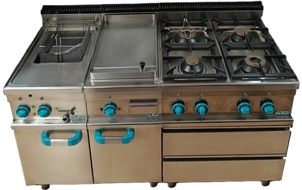 125 MBM Kochzeile, neuwertig, Ausstellungsware.