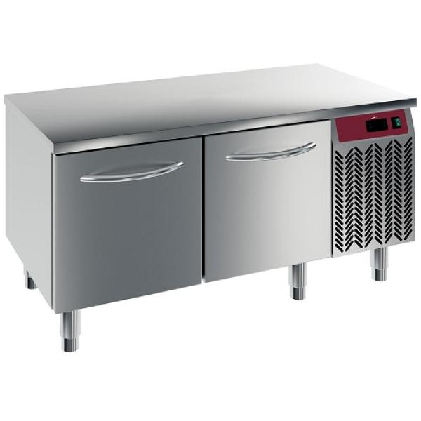 N65/R212G-9G (25) Kühlunterbau, 2 Schubladen GN 1/2+1/3-h200 mm