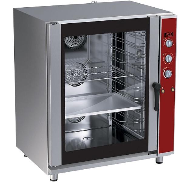 PFE-102/S (25) Elektrischer Konvektionsofen - Heißluftofen 12x EN(GN) mit automatischer Befeuchtung
