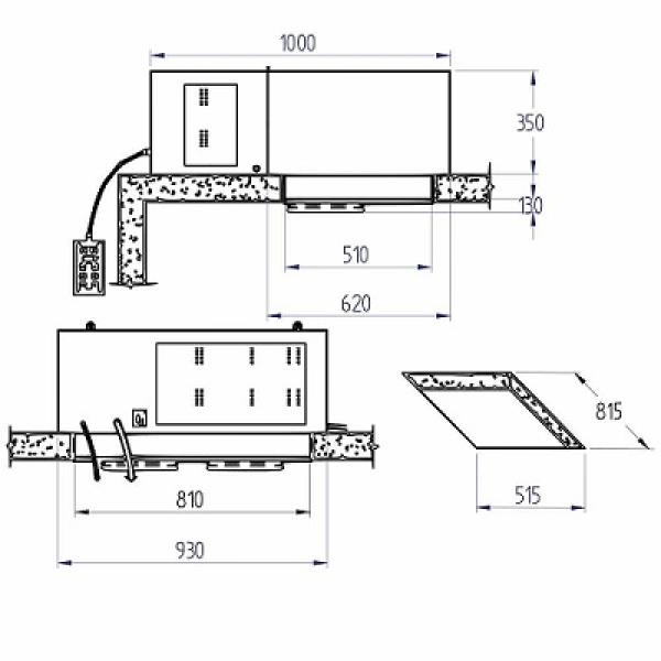 SP122M-3H-R2 SP122M-3H (25) Stopfer Kühlaggregat "Dachmontage" Monoblock